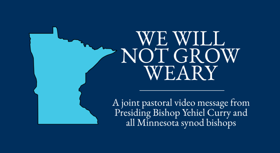 We will not grow weary