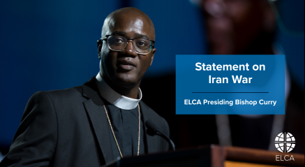 Bishop Curry issues statement on Iran war