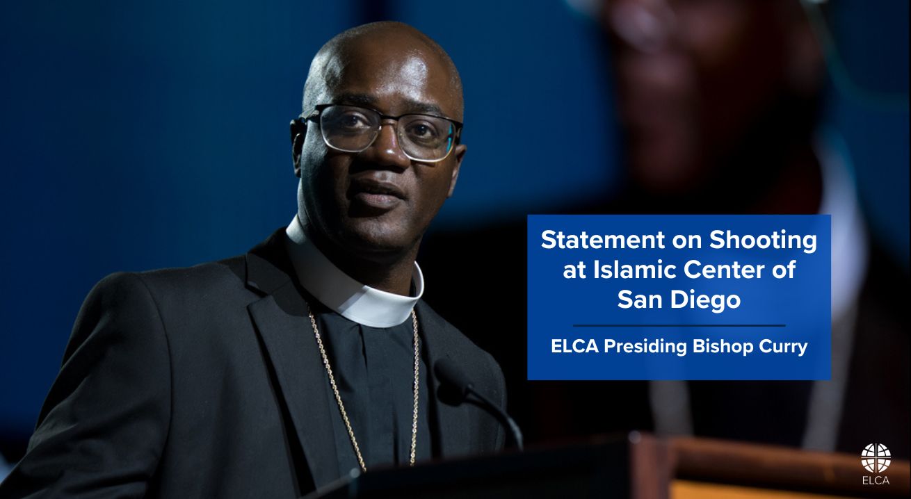 Bishop Curry responds to shooting at Islamic Center of San Diego