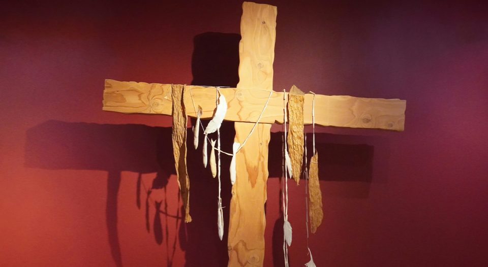 Transfigured sight on the road to Emmaus