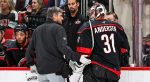 Doug Bennett - helping Hurricanes player