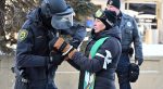 Ingrid Arneson Rasmussen arrested at demonstration