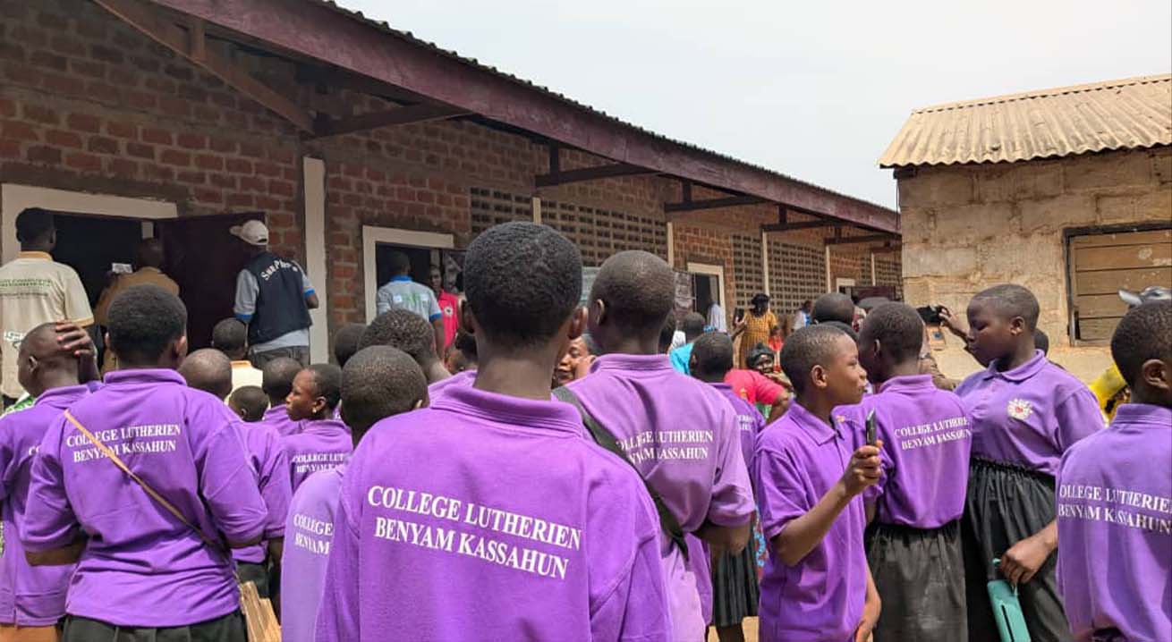 A partnership with the ELCA, U.S. companion synods and ELCA-CAR congregations helped established a new high school in the Central African Republic.