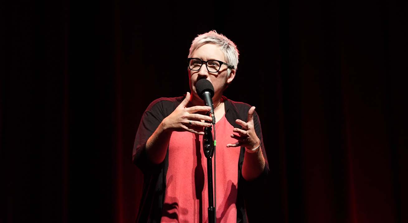 Andrea Roske-Metcalfe, pastor of Diamond Lake Lutheran in Minneapolis, is a three-time Moth Twin Cities StorySLAM winner and a Moth Twin Cities GrandSLAM champion